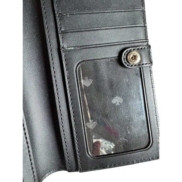 Kate Spade New York Black Leather Wallet - Picture 4 of 6